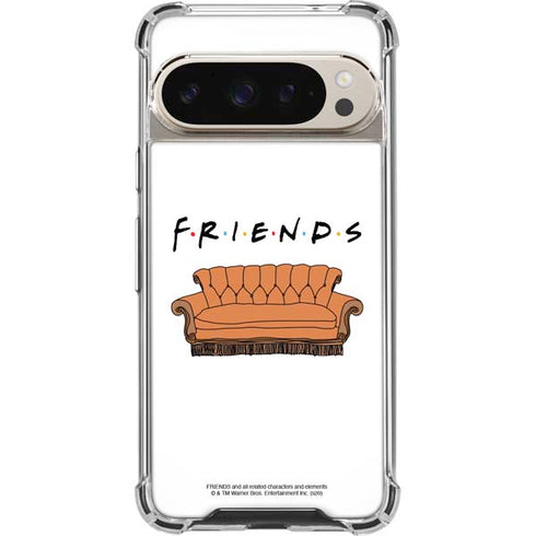 Warner Bros FRIENDS Couch Pixel 9/9 Pro Clear Case